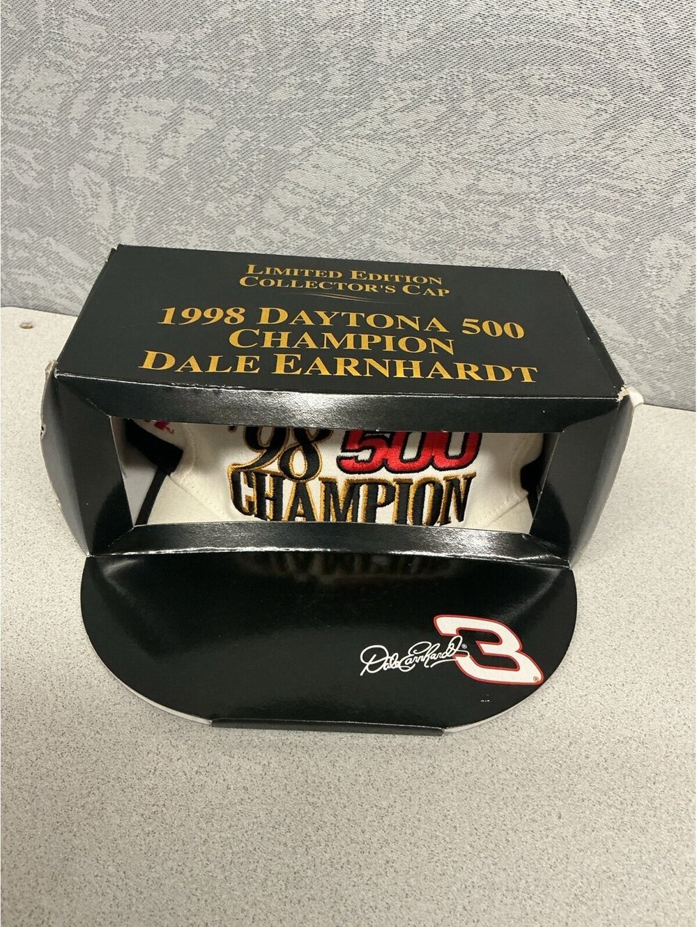 1998 Daytona 500 Champion Dale Earnhardt Limited Edition Collector's Cap
